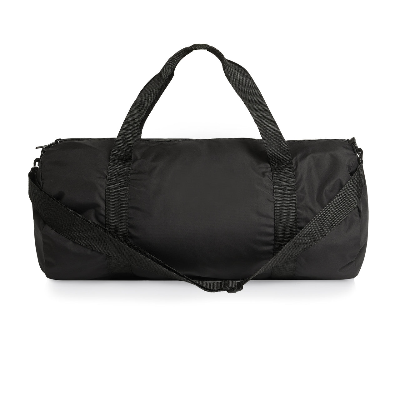 1038 Recycled Light Duffel Bag in Black