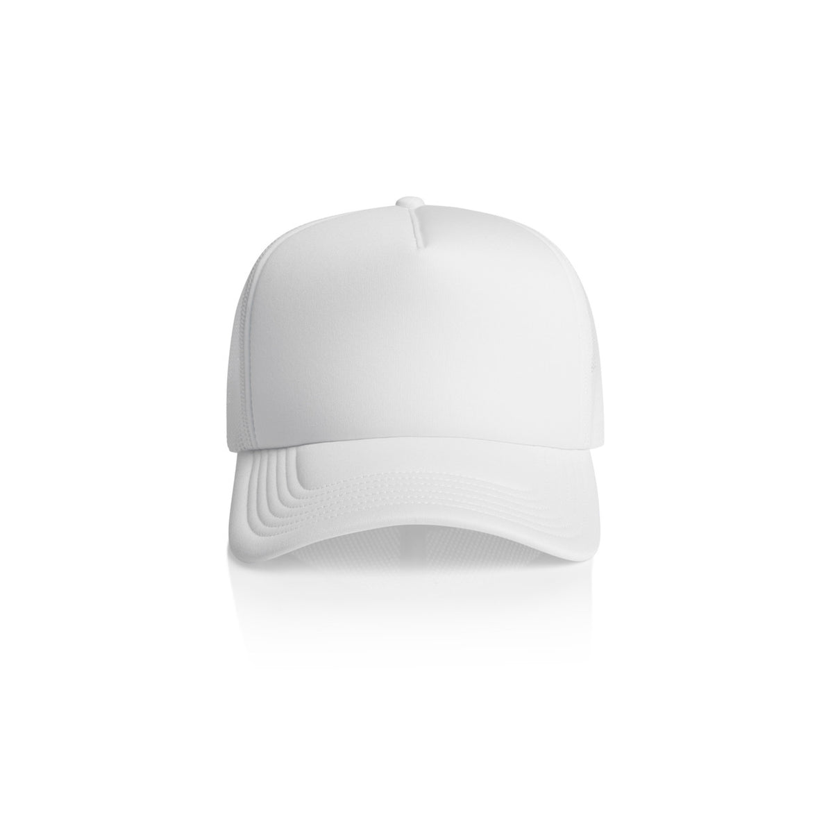 1161 Frame Foam Trucker Cap in White