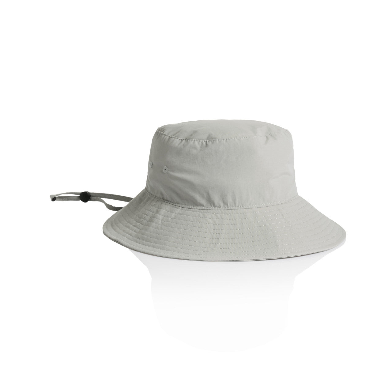 1174 Nylon Widebrim Bucket Hat in Storm