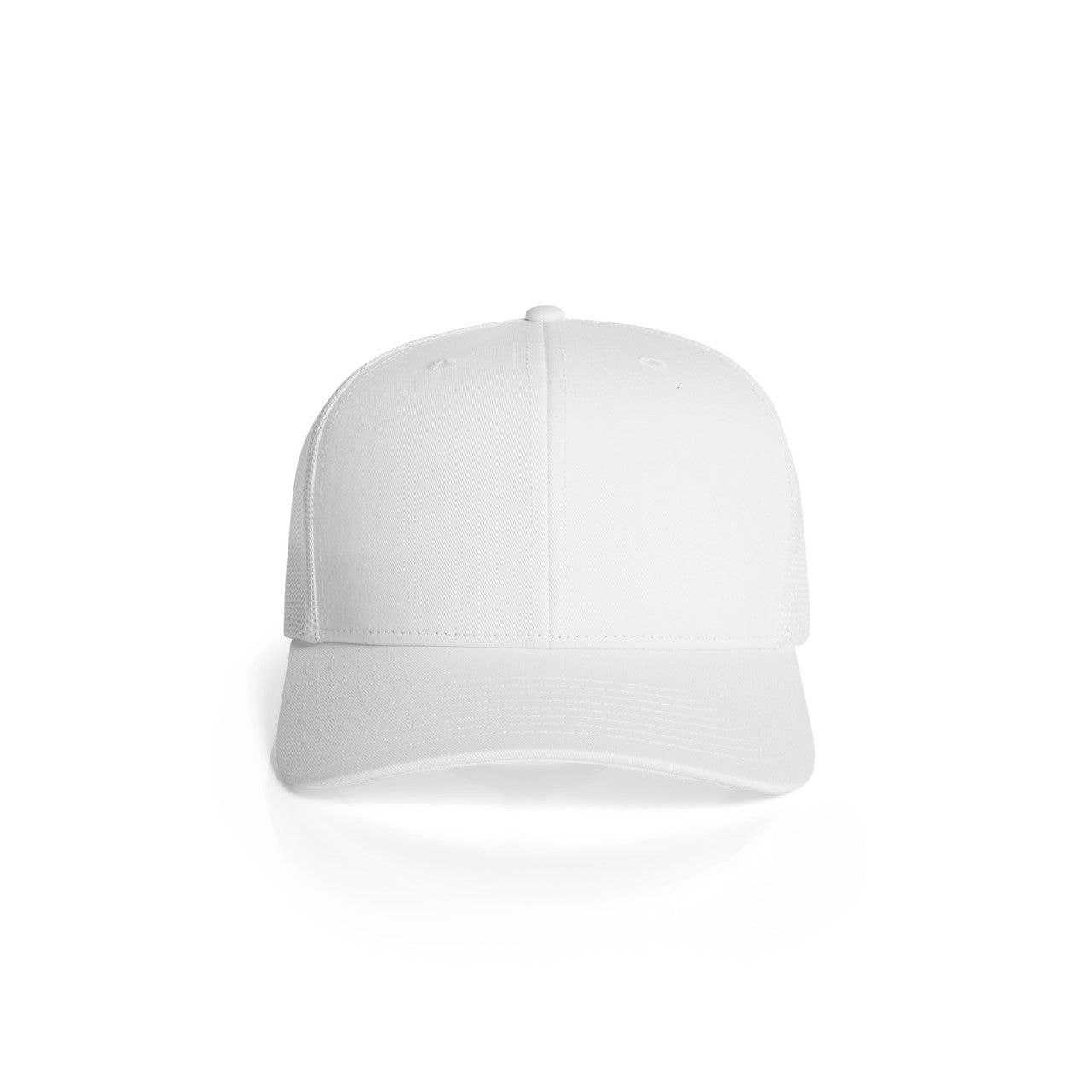 1190 Mesh Trucker Cap in White