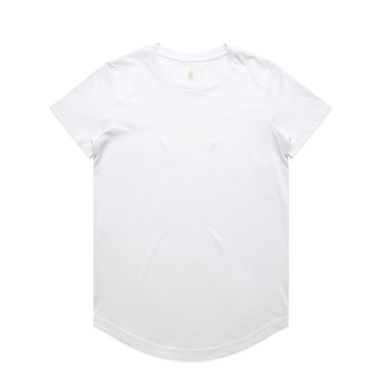 4024 Wos Maple Curve Tee in White