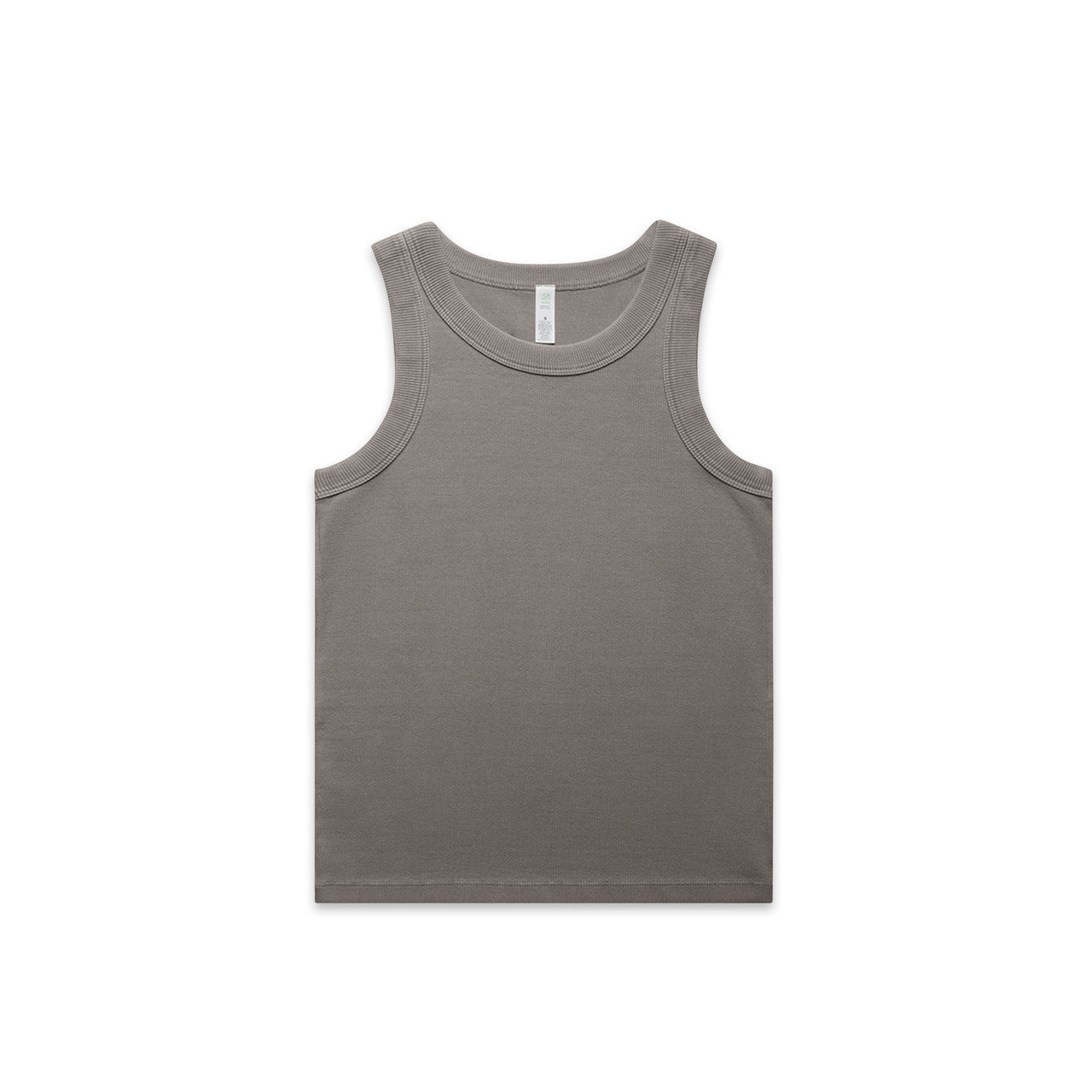 4034 Faded Organic Rib Tank in Faded Grey
