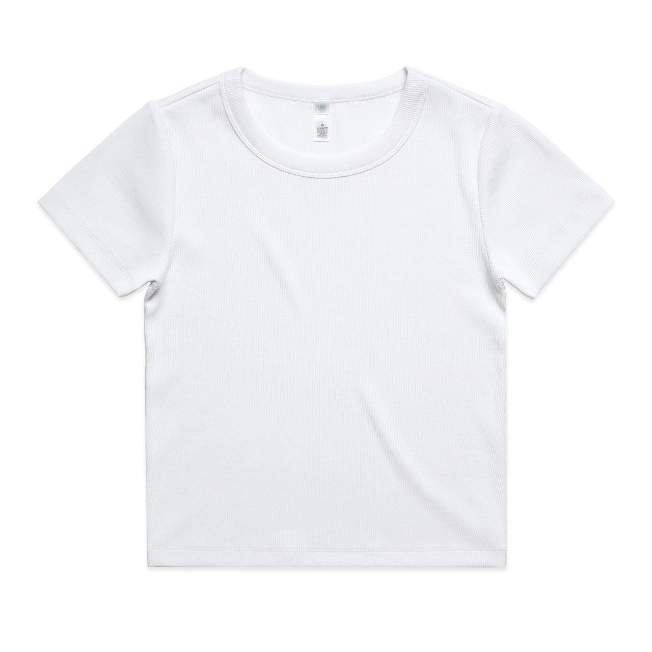 4092G Organic Rib Tee in White