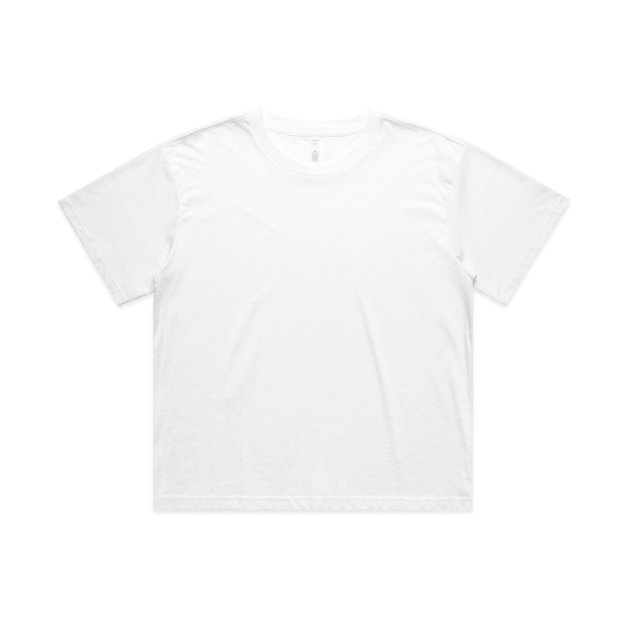 4093 Wos Martina Crop Tee in White