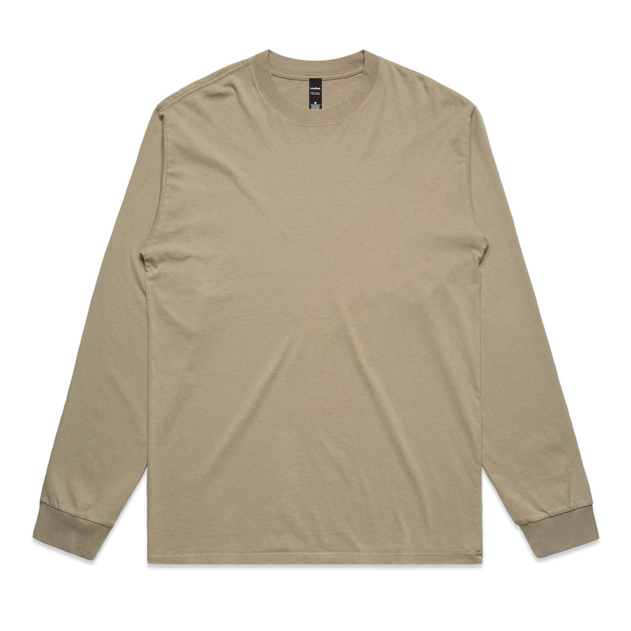 5083 Heavy Faded Ls Tee in Faded Khaki
