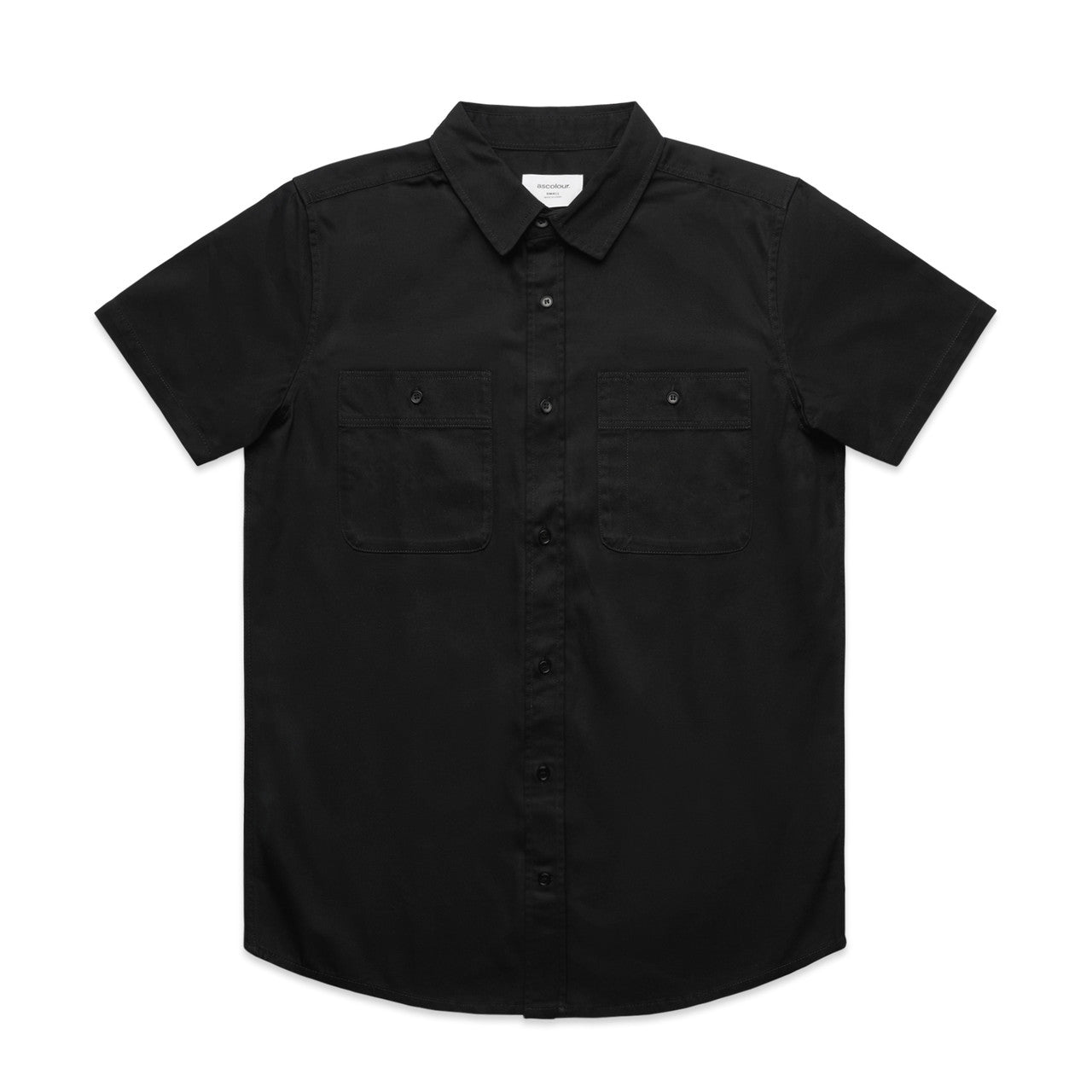 5421 Work Ss Shirt in Black