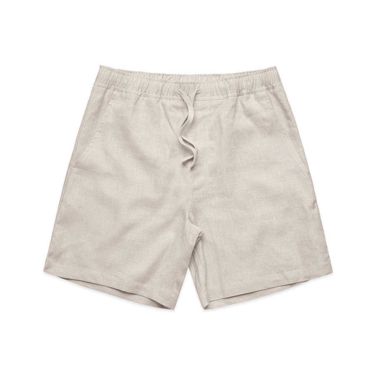 5919 Linen Shorts in Natural