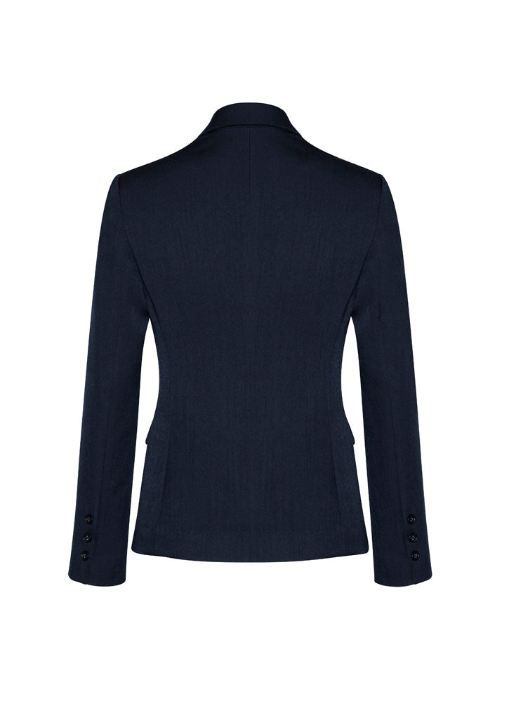Womens Comfort Wool Stretch 2 Button Mid Length Jacket 64019