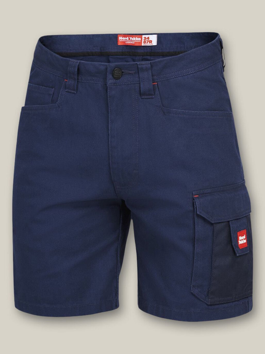 Legends Relaxed Fit Cotton Work Cargo Shorts