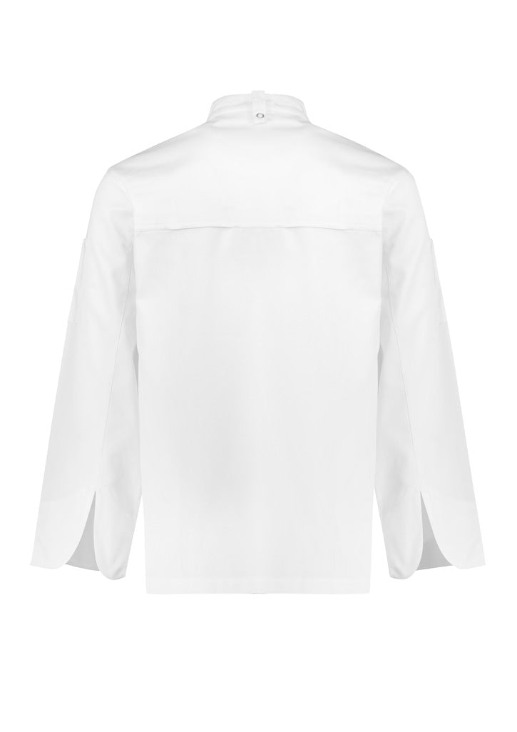 Biz Collection Mens Zest Long Sleeve Jacket - White