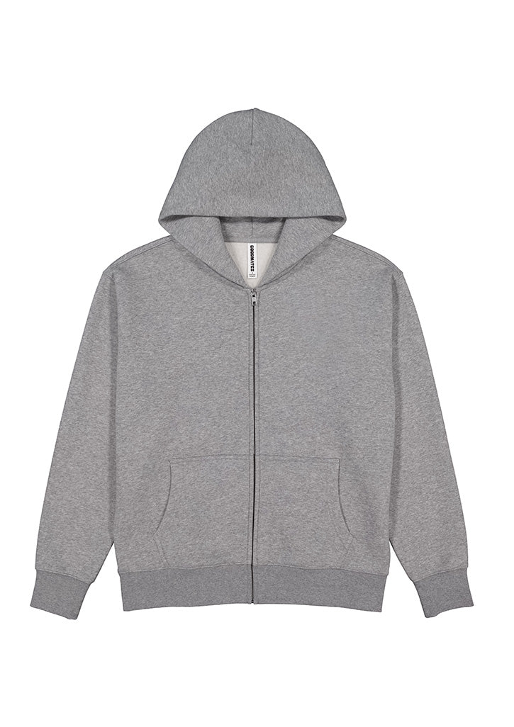 Good Mates Womens Everyday Zip Hoodie - Grey Marle