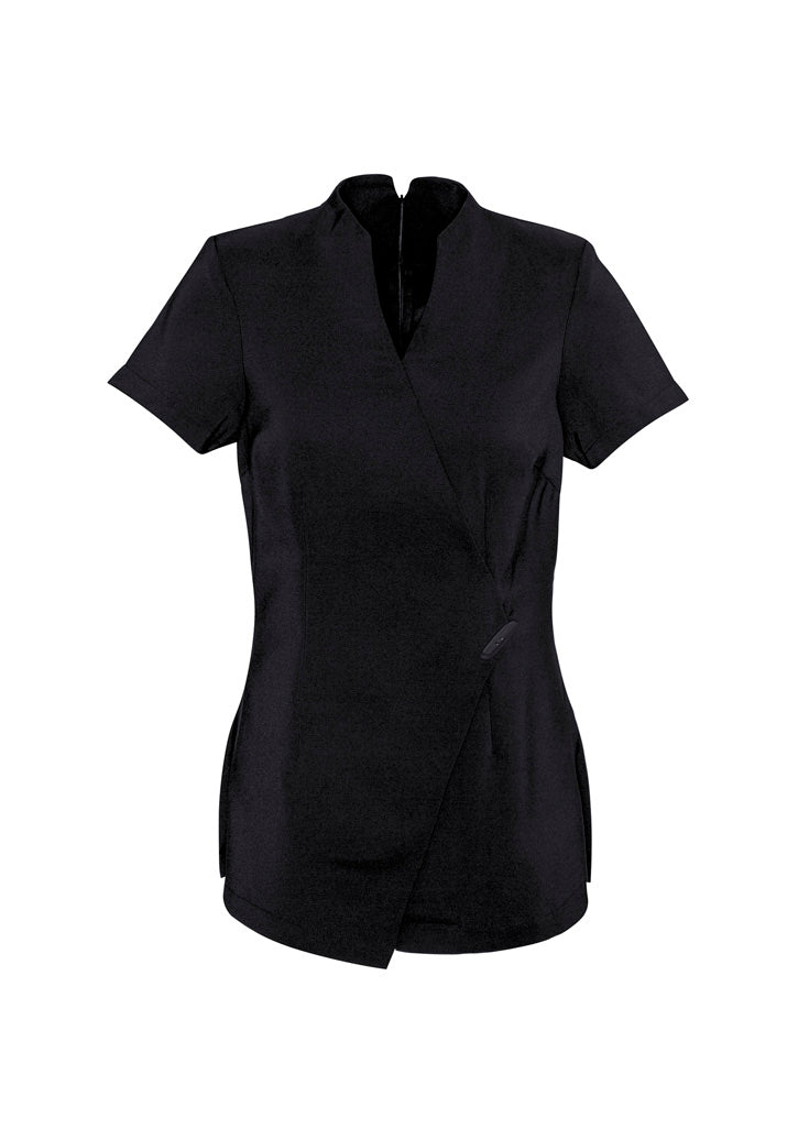 Biz Collection Womens Spa Tunic - Black