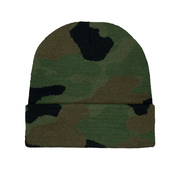 Cuffed Recycled Polyester Knitted Beanie