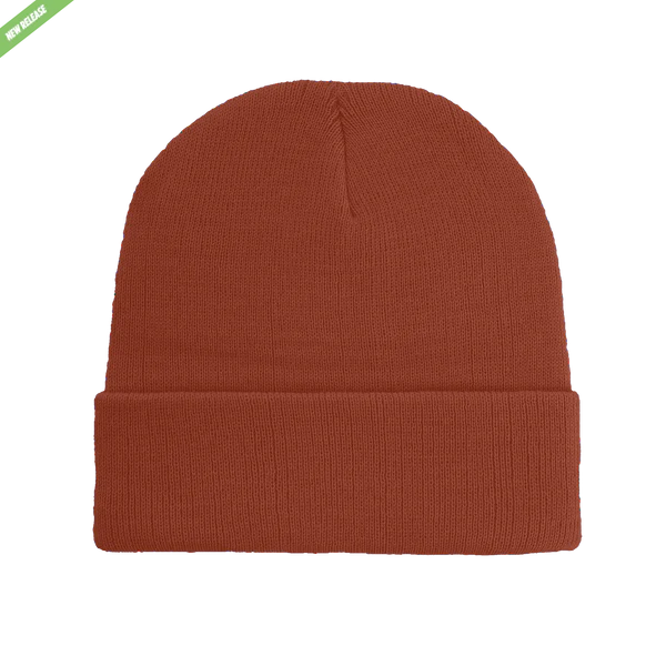 Cuffed Recycled Polyester Knitted Beanie