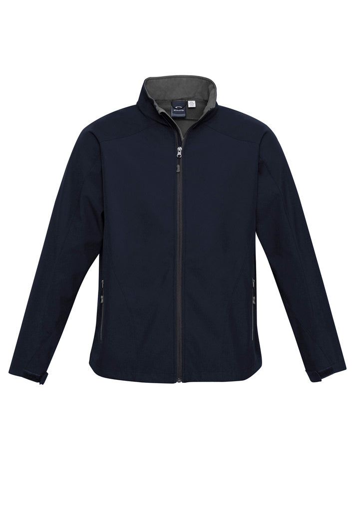 Biz Collection Mens Geneva Jacket - Navy/Graphite