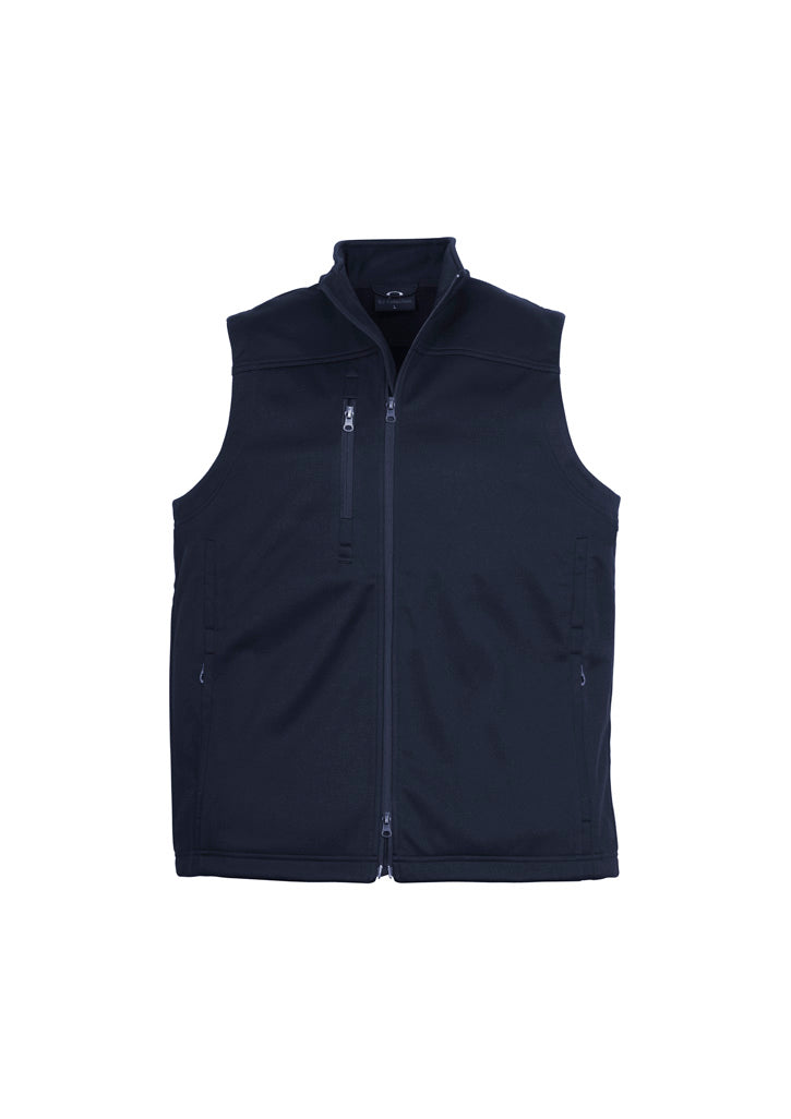 Biz Collection Mens Softshell Vest - Navy