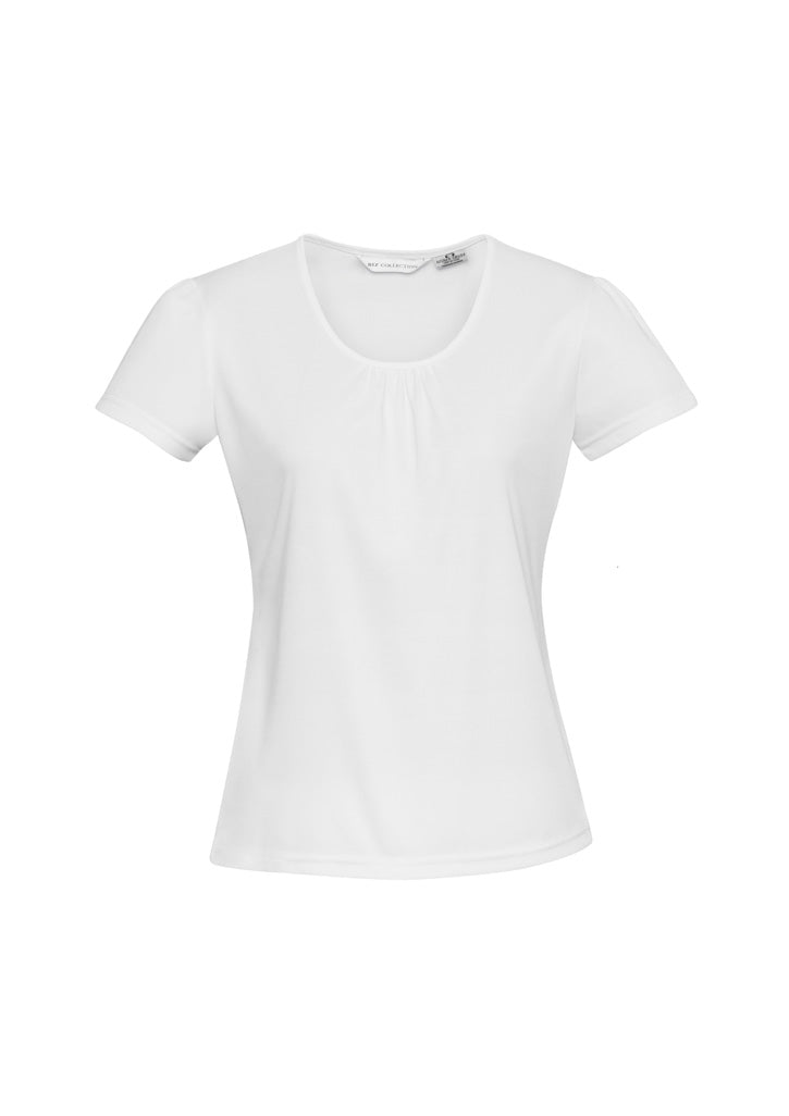 Biz Collection Womens Chic Top - White