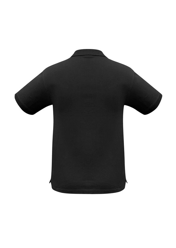 Biz Collection Mens Oceana Short Sleeve Polo - Black