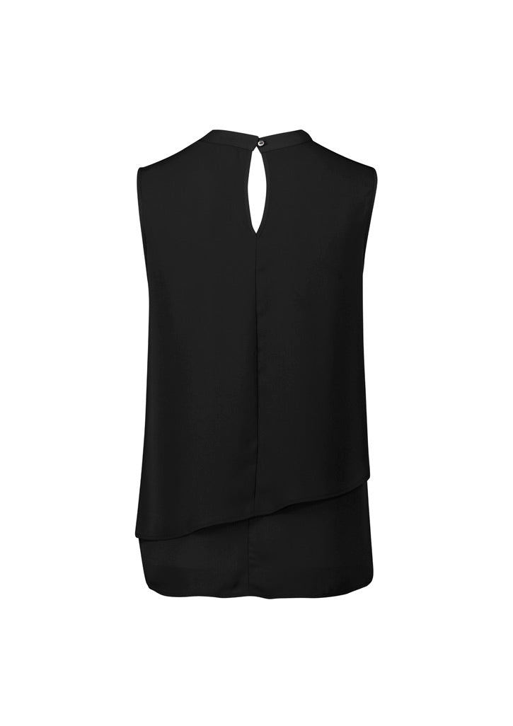 Womens Seville Sleeveless Layered Blouse RB260LN