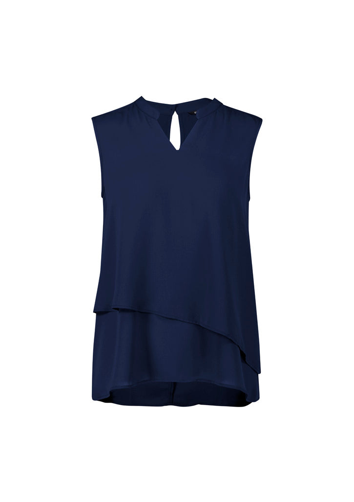 Womens Seville Sleeveless Layered Blouse RB260LN