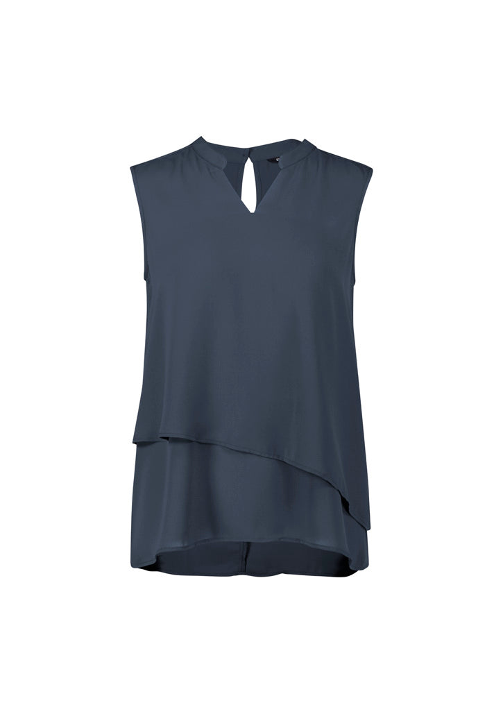 Womens Seville Sleeveless Layered Blouse RB260LN