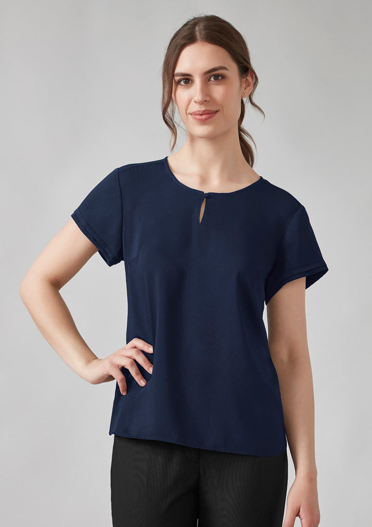 Womens Evelyn Short Sleeve Blouse RU569LS