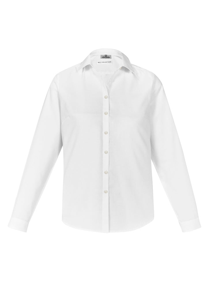 Biz Collection Womens Memphis Long Sleeve Shirt - White