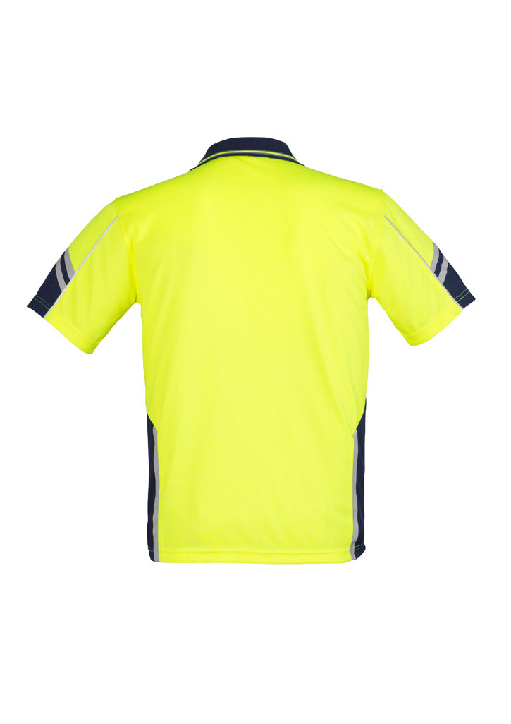 Mens Hi Vis Squad Short Sleeve Polo ZH237