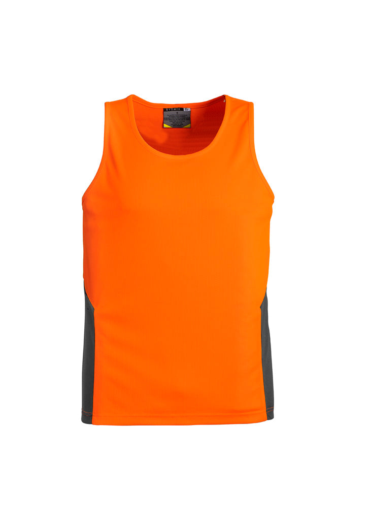 Mens Hi Vis Squad Singlet ZH239