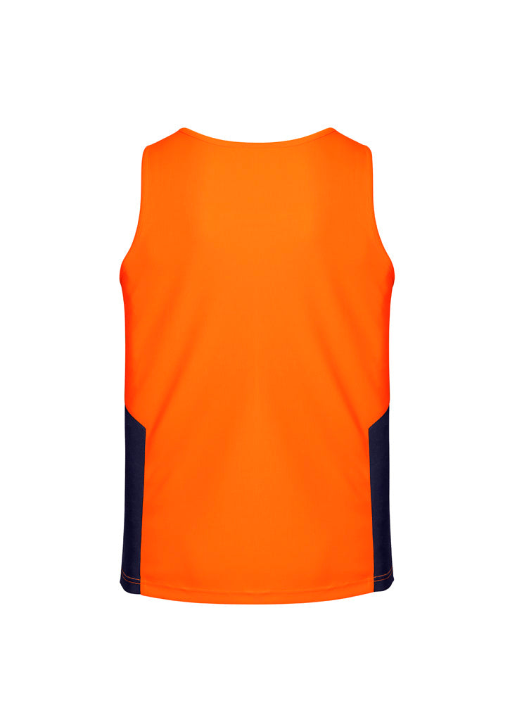 Mens Hi Vis Squad Singlet ZH239