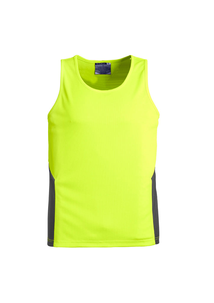 Mens Hi Vis Squad Singlet ZH239