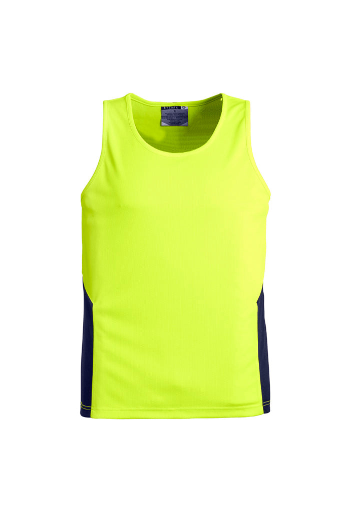 Mens Hi Vis Squad Singlet ZH239