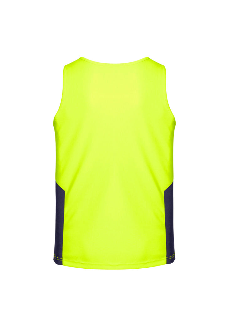 Mens Hi Vis Squad Singlet ZH239