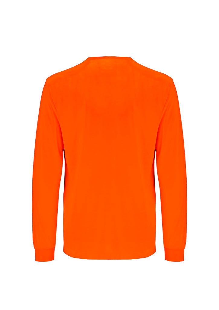 Mens Hi Vis Long Sleeve Tee ZH390