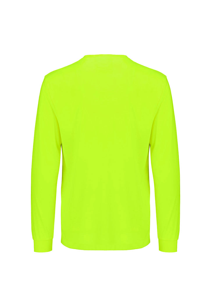 Mens Hi Vis Long Sleeve Tee ZH390