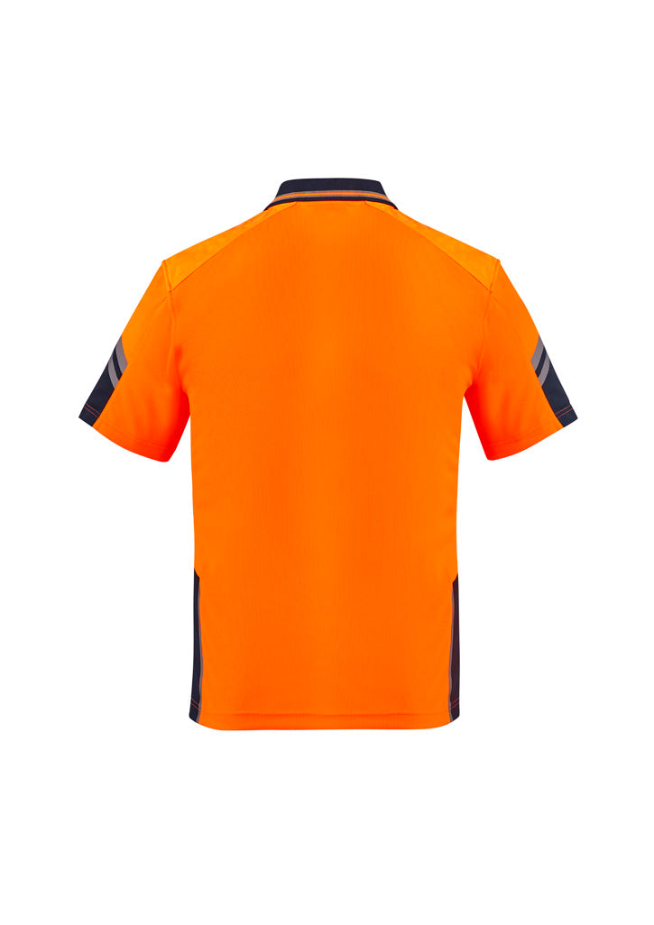 Mens Hi Vis Reinforced Squad Short Sleeve Polo ZH465