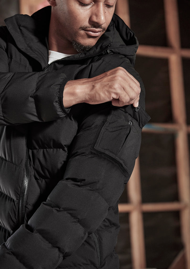 Unisex Streetworx Hooded Puffer Jacket ZJ240