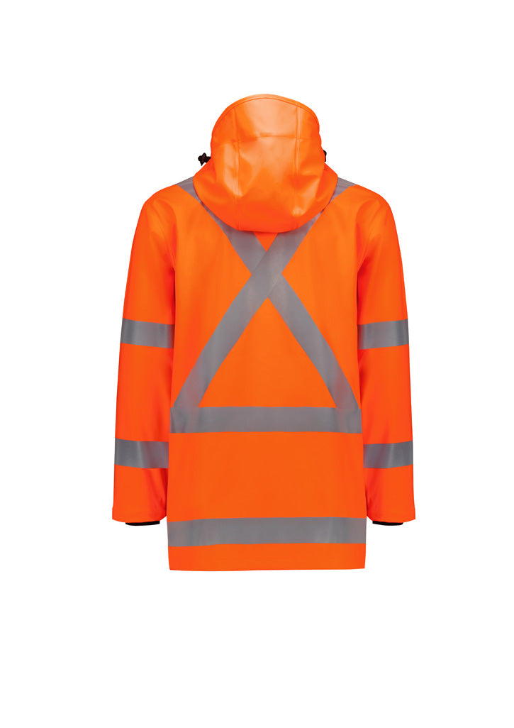 Mens TTMC-W23 Hi Vis X Back Heavy Duty Waterproof Jacket ZJ620-NZ