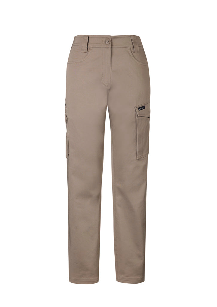 Womens Essential Basic Stretch Cargo Pant ZP730