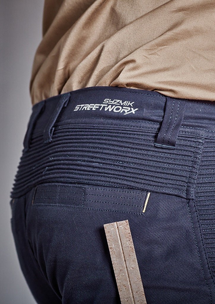 Syzmik Mens Streetworx Stretch Short - Navy
