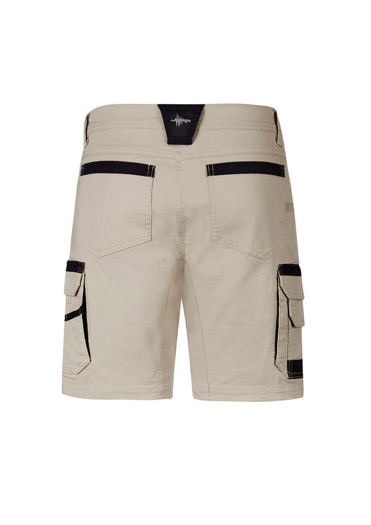Syzmik Mens Streetworx Heritage Short - Stone