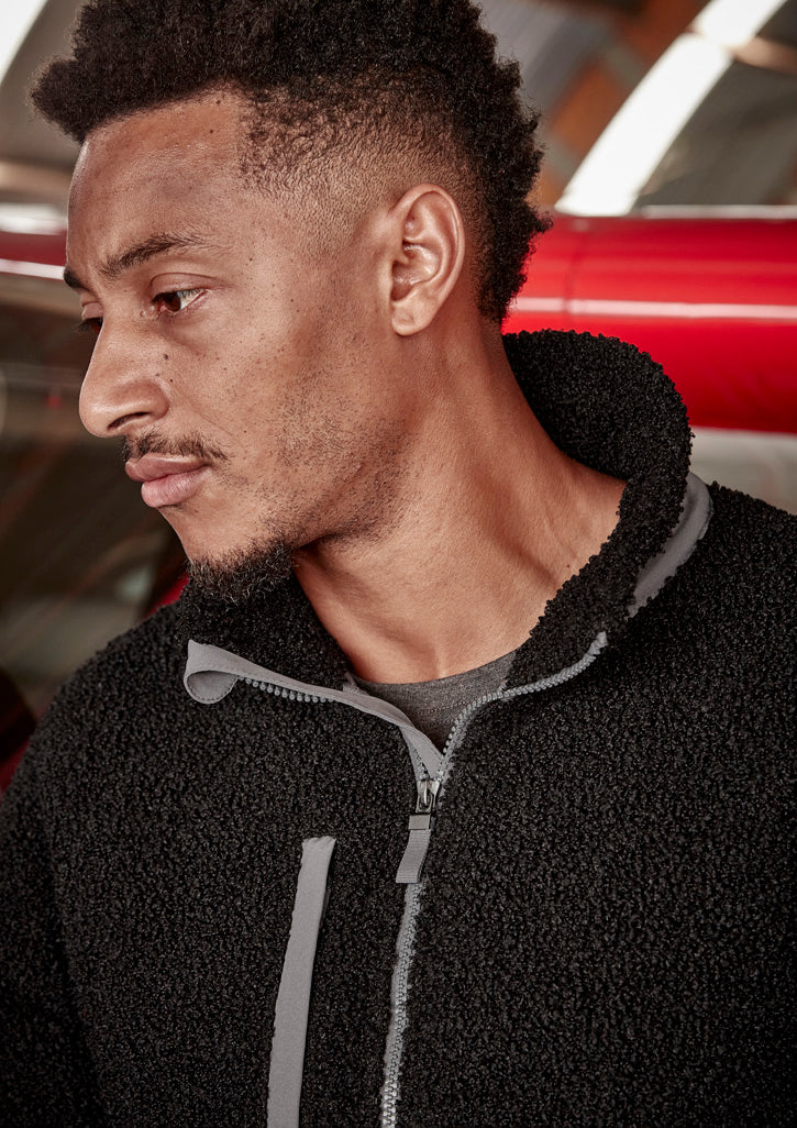 Unisex Streetworx Full Zip Sherpa Fleece ZT285