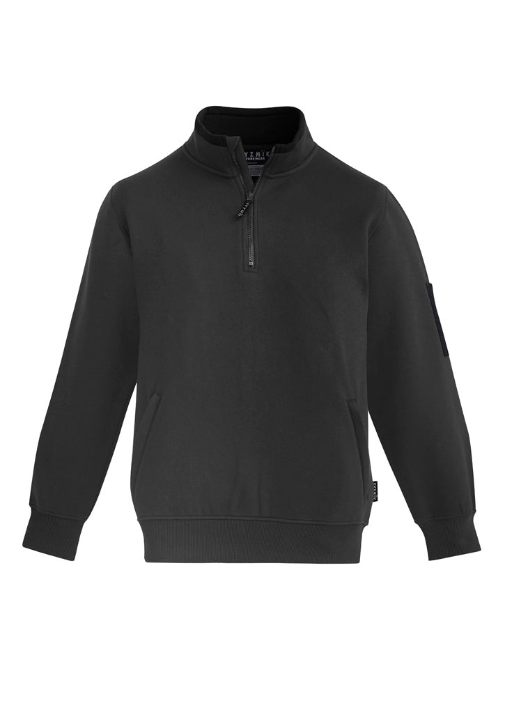 Unisex 1/4 Zip Brushed Fleece Pullover ZT366