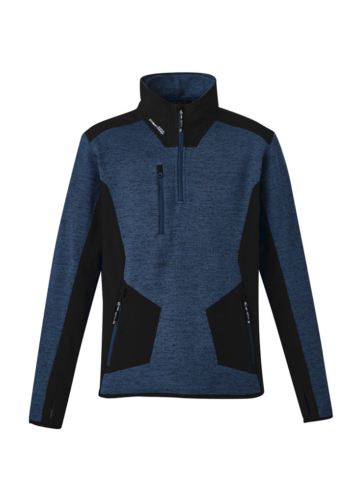 Unisex Streetworx Reinforced Knit 1/2 Zip Pullover ZT380