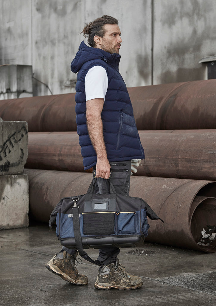 Unisex Streetworx Hooded Puffer Vest ZV245
