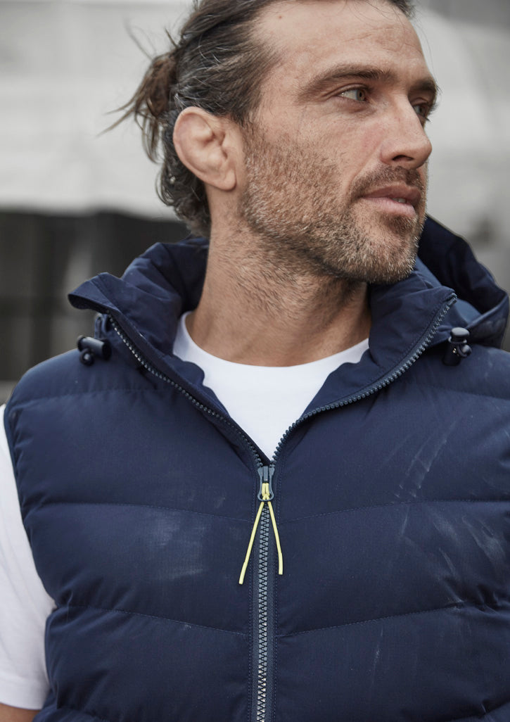Unisex Streetworx Hooded Puffer Vest ZV245