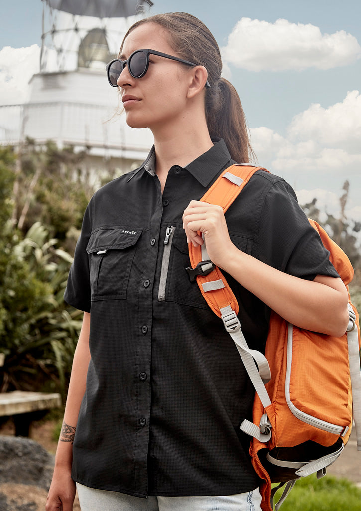 Womens Outdoor Short Sleeve Shirt ZW765