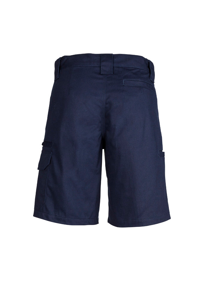 Syzmik Womens Plain Utility Short - Navy