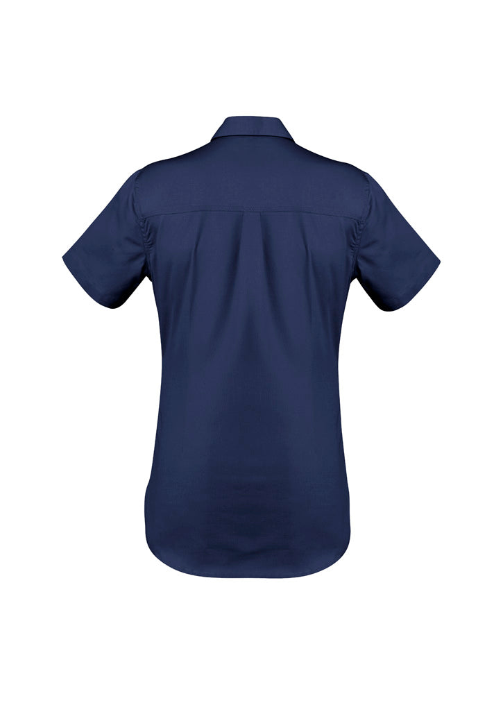 Womens Lightweight Tradie Short Sleeve Shirt ZWL120