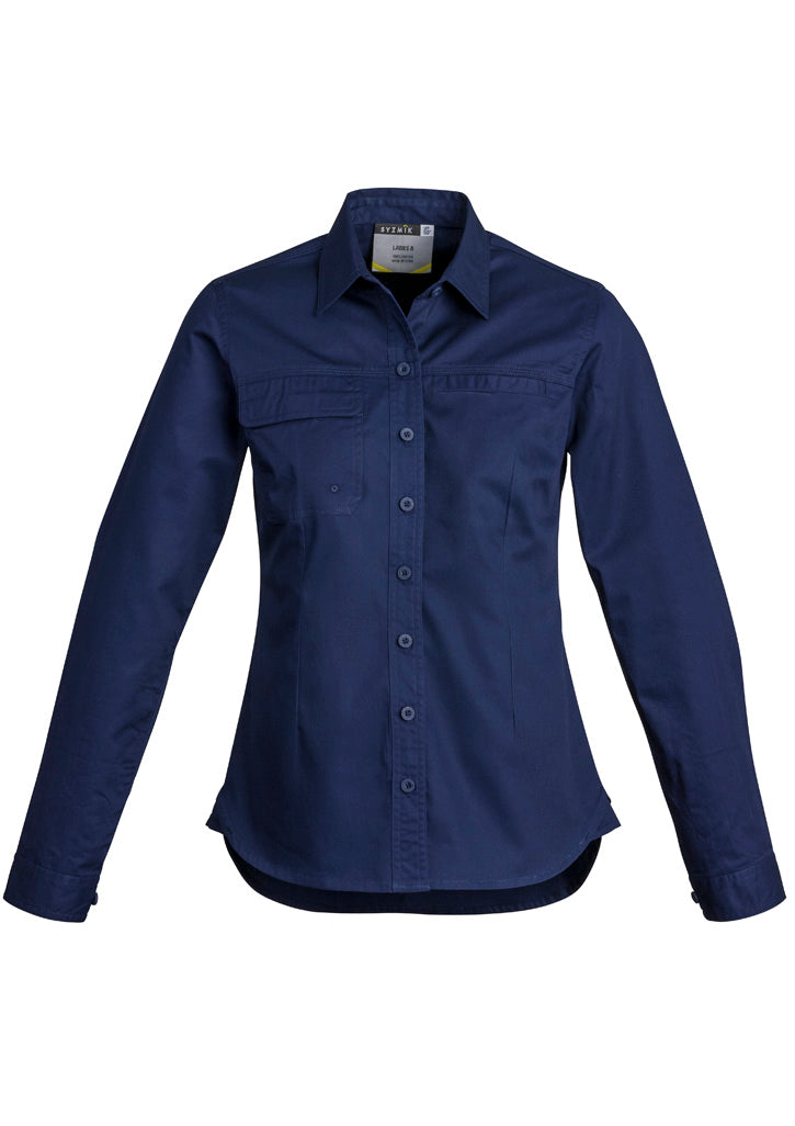 Womens Lightweight Tradie Long Sleeve Shirt ZWL121